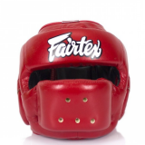 Боксерский шлем Fairtex (HG-14 red)
