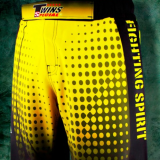 Шорты ММА Twins Special (MMA-10 yellow, желтые)