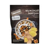 Кранчи Гранола Verestovo с грецким орехом, черносливом и имбирем Мужской завтрак