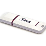 USB  4GB  Mirex  SHOT  белый  (ecopack)