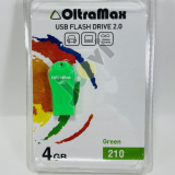 USB  4GB  OltraMax  210  зелёный