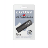USB  8GB  Exployd  620  чёрный