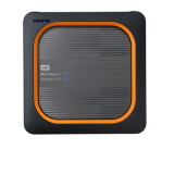 Внешний накопитель SSD  WD  2 TB  My Passport, чёрный/оранжевый, USB 3.0/WiFi