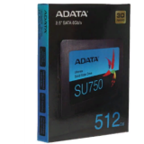 Внутренний накопитель SSD  A-Data  512GB  Ultimate SU750. SATA-III, R/W - 550/520 MB/s, 2.5