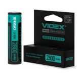 Батарейки VIDEX 18650 2800mAh bulk50 без защиты (1/50/600)