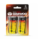 Батарейки DAEWOO  LR20 ENERGY Alkaline (2 бл)   (12/96)