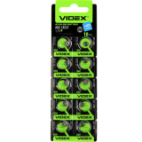 Батарейки для часов VIDEX AG 0  10BL, (379,521) (10/100/1600)