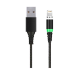 Кабель SMART BUY  USB - 8-pin для Apple, черный, 1м, до 2 А, магнитный наконечник