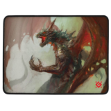 Коврик DEFENDER Dragon Rage M, ткань + резина, игровой, 360x270x3 мм (1/40)