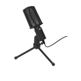 Микрофон RITMIX RDM-125, черный, настольный, шнур 1.8м (1/40)