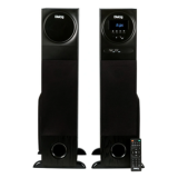 Колонки DIALOG Progressive AP-2300, черные, 2.0, 80W RMS, BT, FM, USB, SD, беспр.микрофон и пульт ДУ