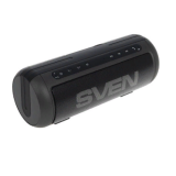 Колонка порт. SVEN PS-250BL, черный, акустическая система 2.0, мощность 2x5 Вт(RMS), Bluetooth, FM, 