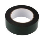 Двухсторонний скотч REXANT, черная, вспененная ЭВА основа, 40 мм, ролик 5 м (1/200)