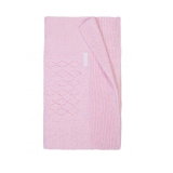 Плед-одеяло Розовый, 80х90 см, вязанный