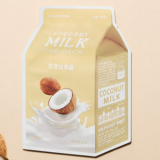 APieu Coconut Milk One-Pack Увлажняющая тканевая маска с молочными протеинами  и экстрактом