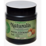 Compliment Naturalis Маска для волос с луком укрепление-блеск-объём 500ml