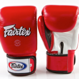 Перчатки боксерские Fairtex (BGV-1 Red-White)