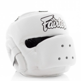 Боксерский шлем Fairtex (HG-14 white)