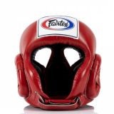 Боксерский шлем Fairtex "Competition" (HG-6 red)