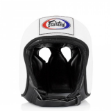 Боксерский шлем Fairtex (HG-9 white)