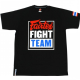 Футболка Fairtex (TST-51 Fairtex Fight Team black/blue)