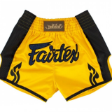 Шорты для тайского бокса Fairtex (BS-1701 yellow)