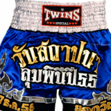 Шорты боксерские Twins Special (T-20 blue)