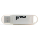 USB  4GB  Exployd  570  белый
