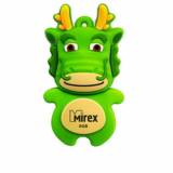 USB  4GB  Mirex  Дракон  зелёный  (ecopack)