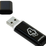 USB  4GB  Smart Buy  Click  чёрный