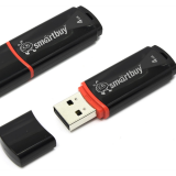 USB  4GB  Smart Buy  Crown  чёрный