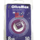 USB  8GB  OltraMax   50  розовый