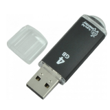 USB  4GB  Smart Buy  V-Cut  чёрный