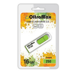 USB  8GB  OltraMax  250  зелёный
