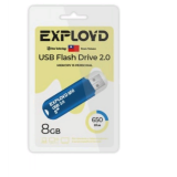 USB  8GB  Exployd  650  синий