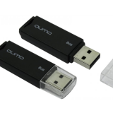 USB  8GB  Qumo  Tropic  чёрный