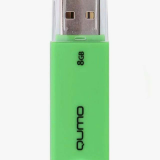 USB  8GB  Qumo  Tropic  зелёный