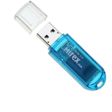 USB  8GB  Mirex  ELF  синий  (ecopack)
