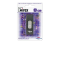 USB  8GB  Mirex  HARBOR  чёрный  (ecopack)