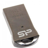 USB  8GB  Silicon Power  Touch T01  чёрный