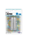 USB  8GB  Mirex  UNIT  серебро  (ecopack)