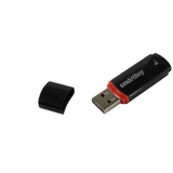 USB  8GB  Smart Buy  Crown  чёрный  COMPACT