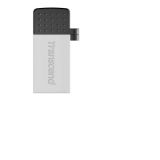 USB  8GB  Transcend  JetFlash 380  серебро  (USB+microUSB)  for Android smartphones