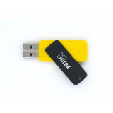 USB  16GB  Mirex  CITY  жёлтый  (ecopack)