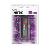 USB  16GB  Mirex  KNIGHT  белый  (ecopack)