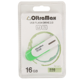 USB  16GB  OltraMax  220  зелёный