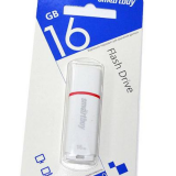 USB  16GB  Smart Buy  Crown  белый  COMPACT