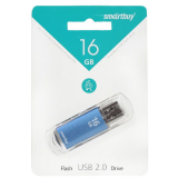 USB  16GB  Smart Buy  V-Cut  синий