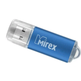 USB  32GB  Mirex  UNIT  голубой  (ecopack)