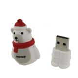 USB  16GB  Smart Buy Wild series  Белый Медведь
